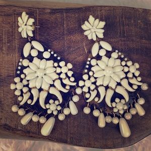 These are sold out everywhere!! J Crew earrings